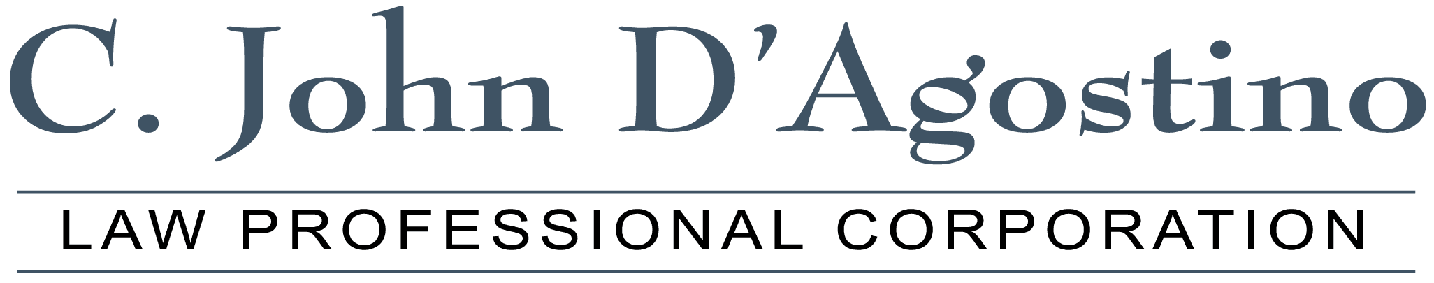 C. JOHN D'AGOSTINO LAW PROFESSIONAL CORPORATION logo