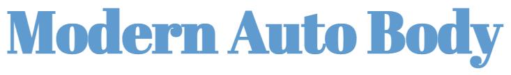 MODERN AUTO BODY logo