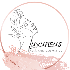 LUXURIOUS LASER AND COSMETICS logo