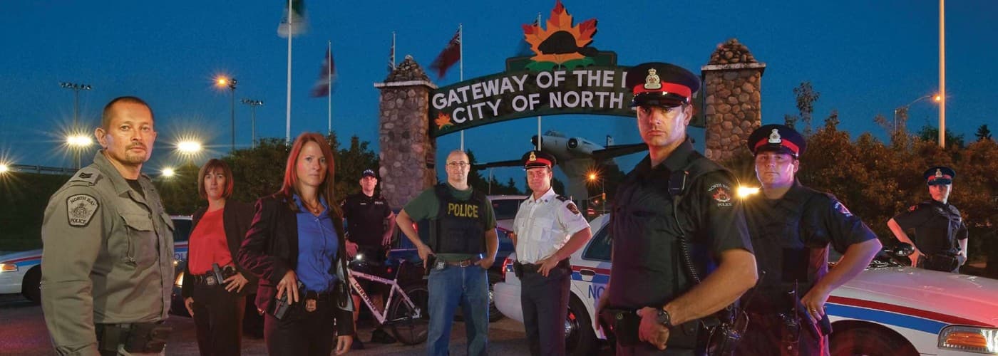NORTH BAY POLICE SERVICE CRIME REDUCTION AND COMMUNITY ENGAGEMENT TEAM logo