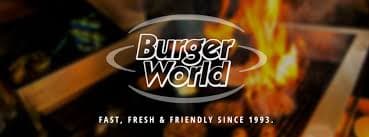 BURGER WORLD ON HAMMOND logo