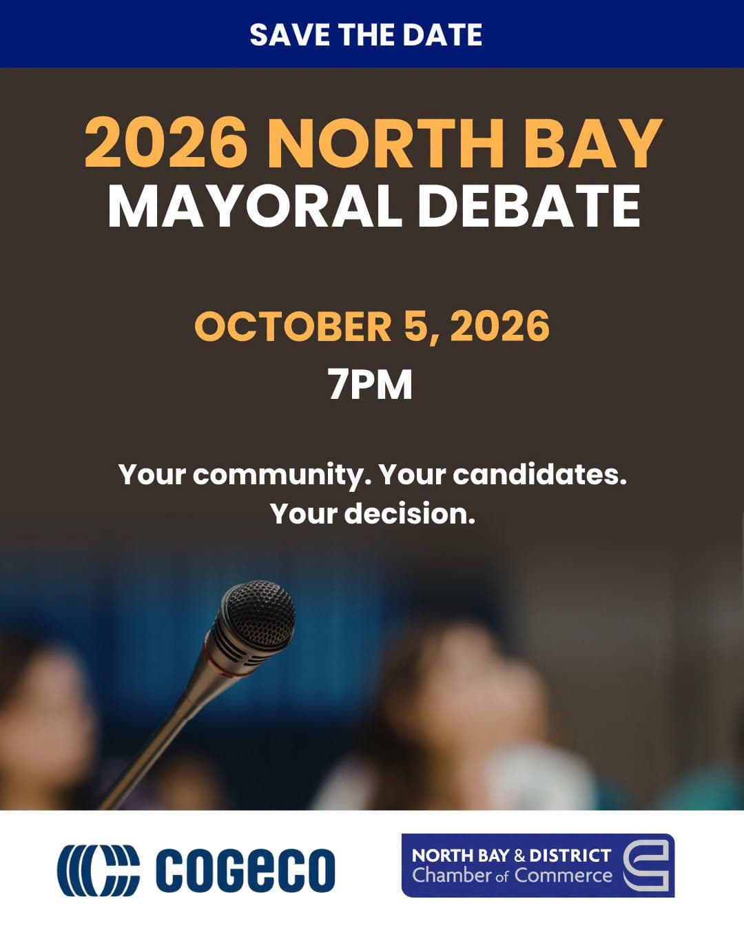 Mayoral Debate (Hosted by Cogeco)