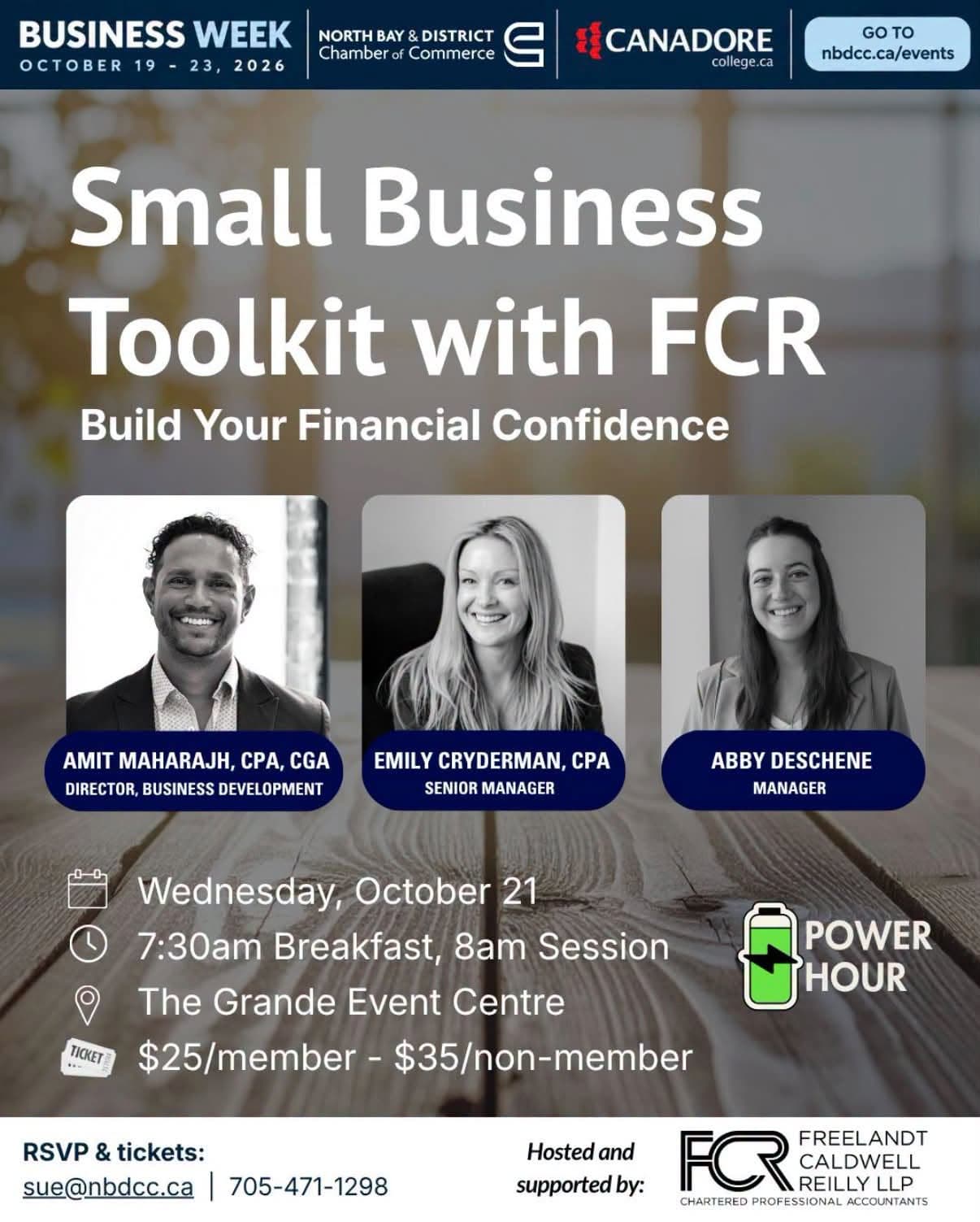 Small Business Toolkit with FCR