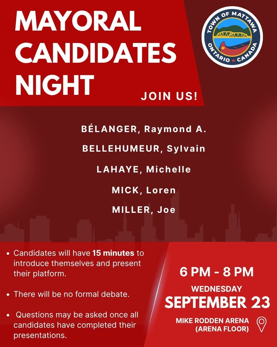 Mayoral Candidates Night