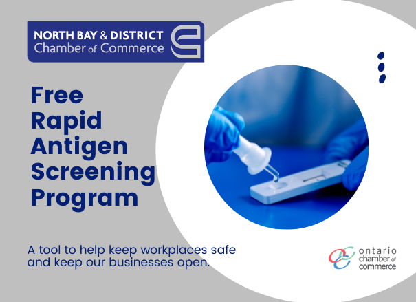 Free Covid-19 Rapid Antigen Screening Program North Bay District Chamber of Commerce