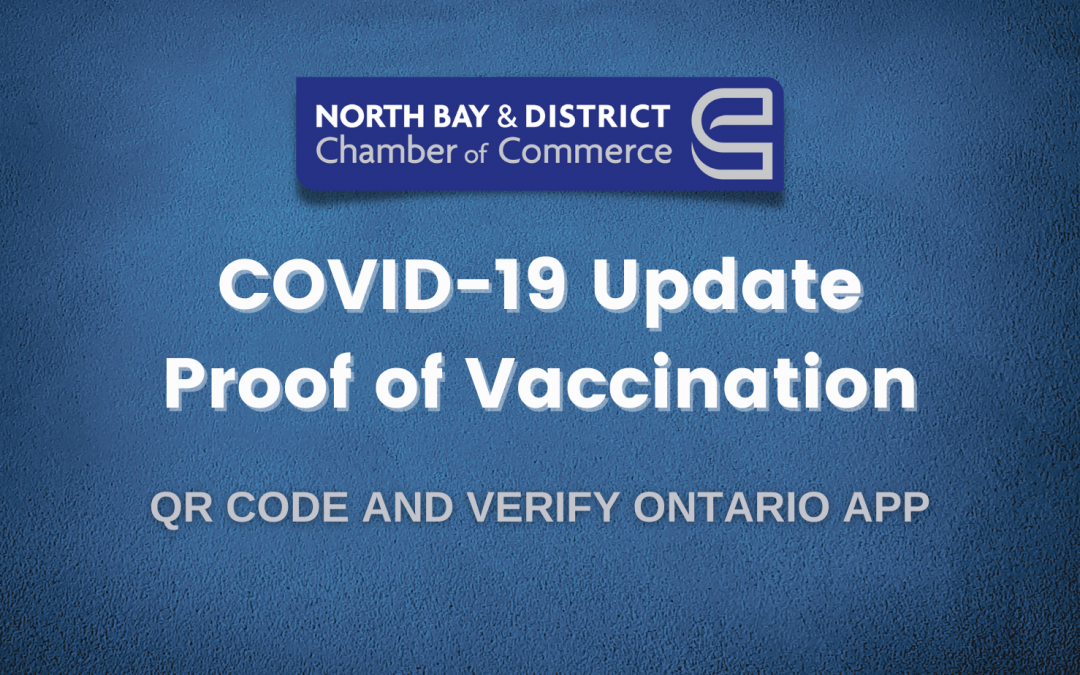 Enhanced COVID-19 Vaccine Certificate with QR Code and Verify Ontario APP