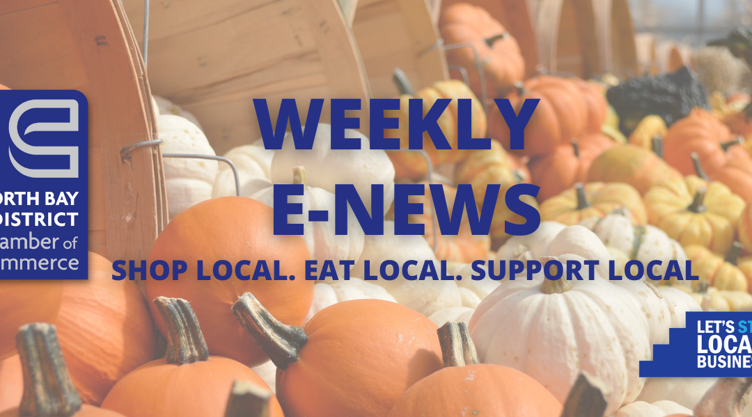 Weekly E-News – October 20, 2021