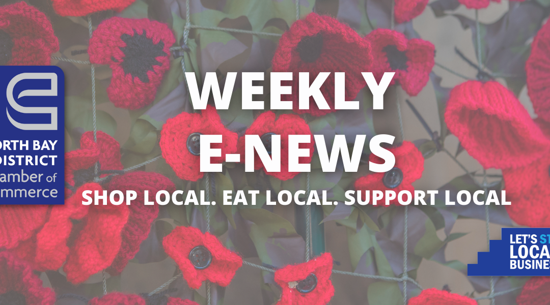 Weekly E-News – November 10, 2021