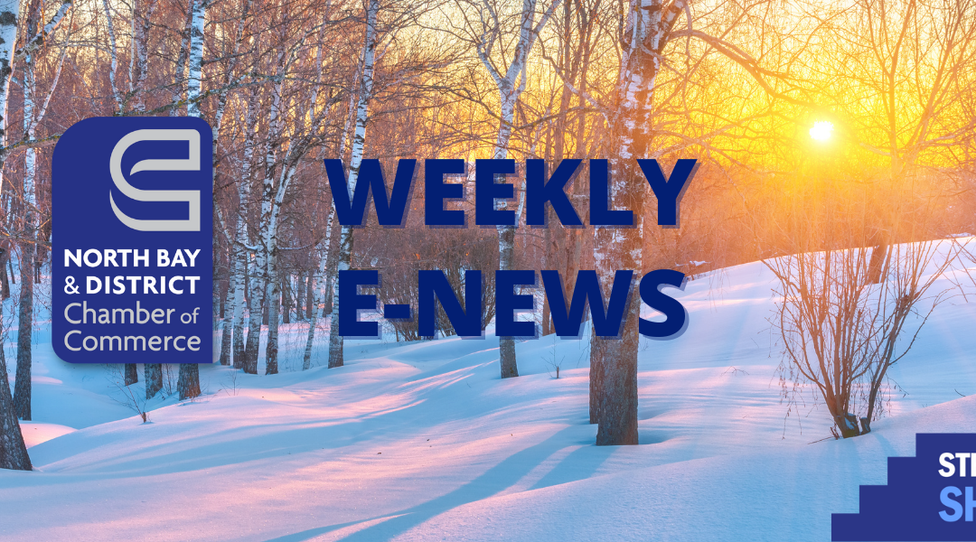 Weekly E-News – January 12, 2022